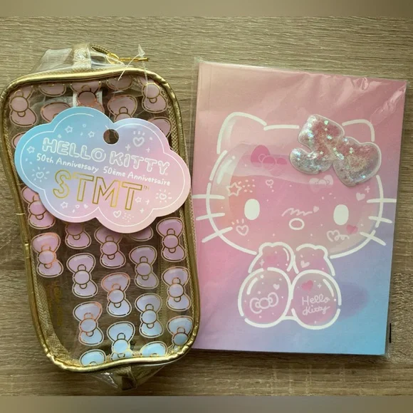 Hello Kitty 50th Anniversary Stationery Bundle - Four Items 🎀🎀🎀✨ - Picture 4 of 7